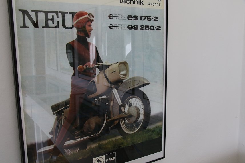 Sonderausstellung zur MZ aus Zschopau am IFA Museum Nordhausen