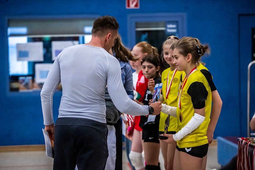 Erfolg im Volleyball-Krimi - die Humboldt-Sportlerinnen brachten es zu Bronze