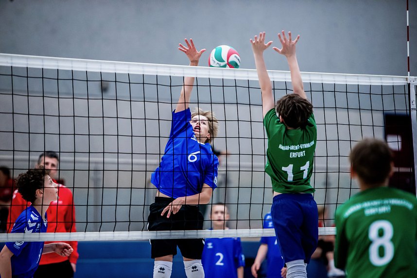 Erfolg im Volleyball-Krimi - die Humboldt-Sportlerinnen brachten es zu Bronze