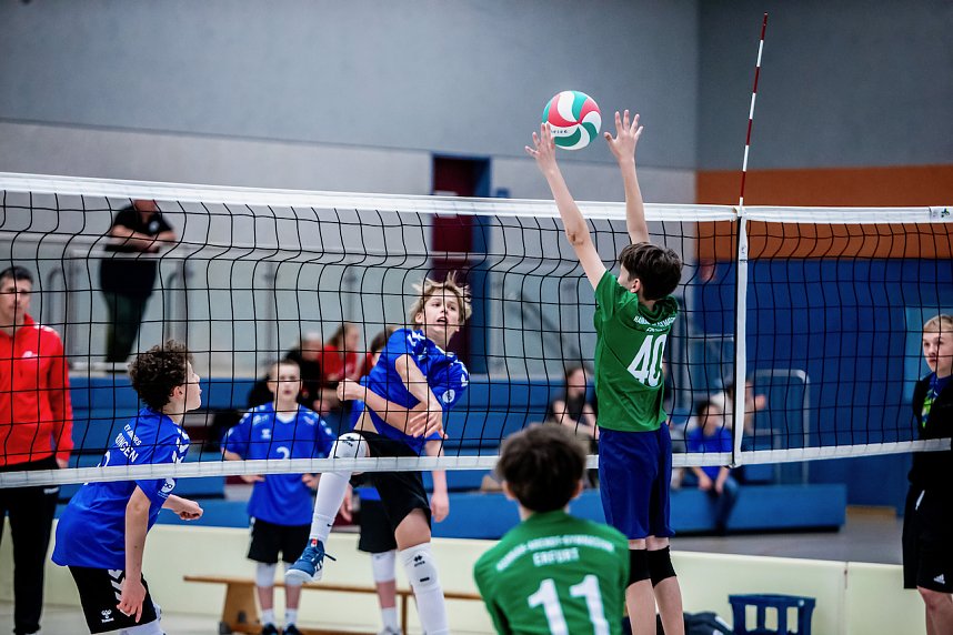 Erfolg im Volleyball-Krimi - die Humboldt-Sportlerinnen brachten es zu Bronze