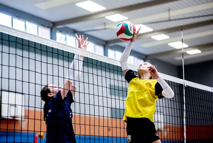 Erfolg im Volleyball-Krimi - die Humboldt-Sportlerinnen brachten es zu Bronze