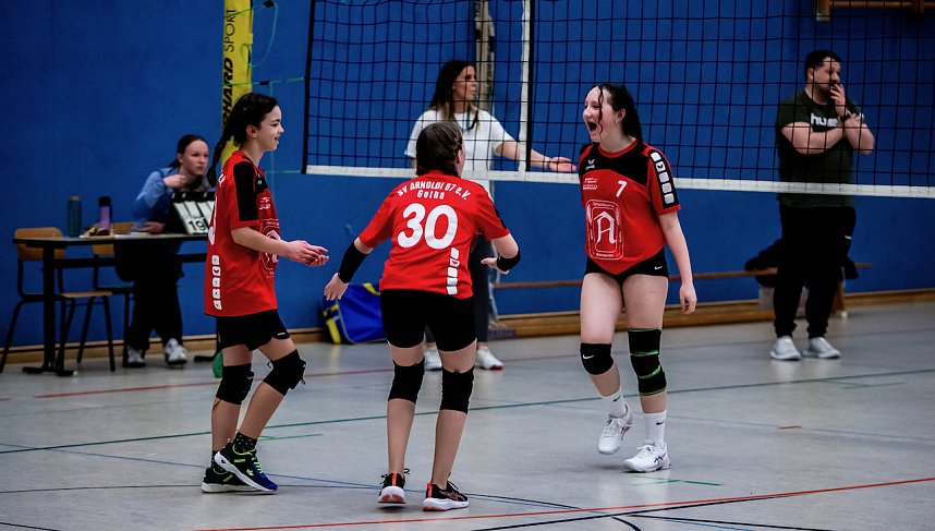 Erfolg im Volleyball-Krimi - die Humboldt-Sportlerinnen brachten es zu Bronze