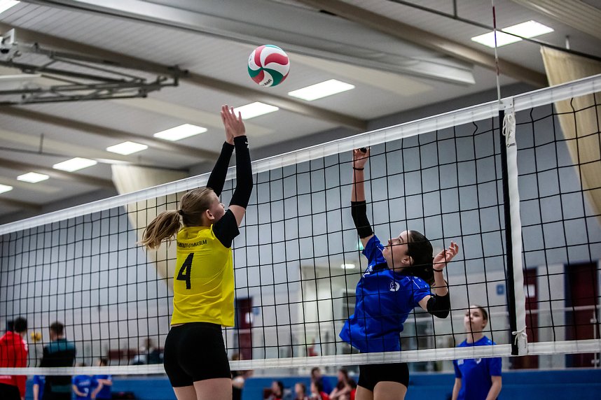 Erfolg im Volleyball-Krimi - die Humboldt-Sportlerinnen brachten es zu Bronze
