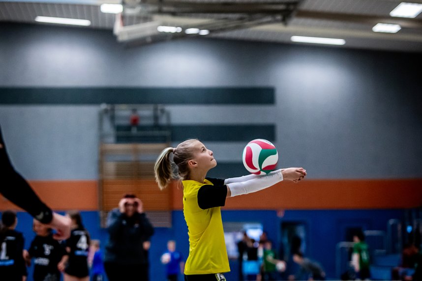 Erfolg im Volleyball-Krimi - die Humboldt-Sportlerinnen brachten es zu Bronze