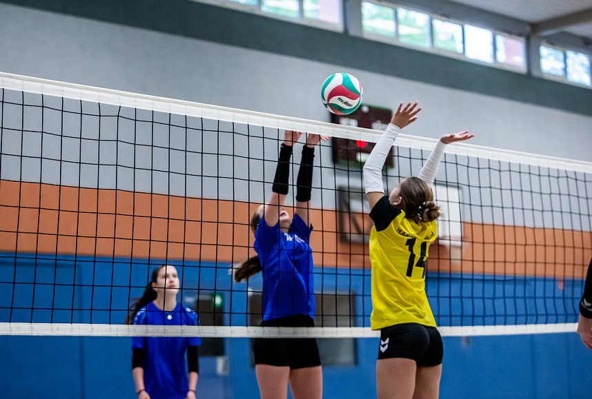 Erfolg im Volleyball-Krimi - die Humboldt-Sportlerinnen brachten es zu Bronze