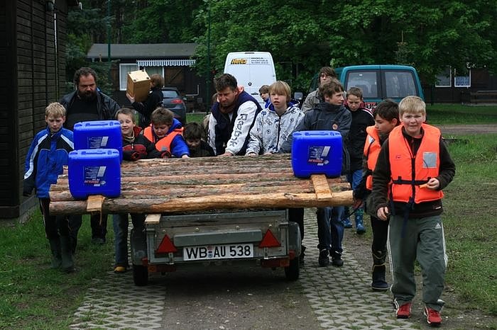 Zeltlager in "Afrika"