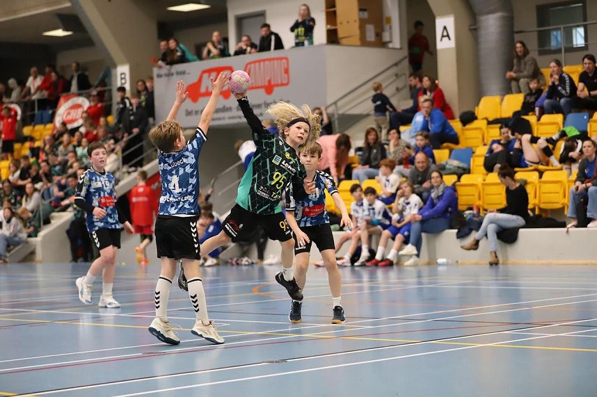 Erfolgreiche Nordh&auml;user Handballkids in Kolding
