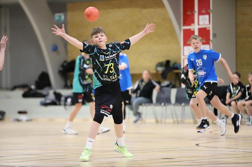 Erfolgreiche Nordh&auml;user Handballkids in Kolding