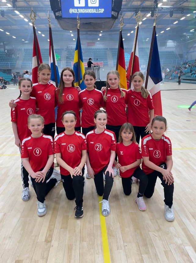 Erfolgreiche Nordh&auml;user Handballkids in Kolding