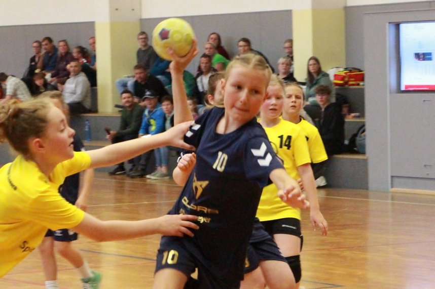 E-M&auml;dchen vom Nordh&auml;user SV bei der Th&uuml;ringer Bestenermittlung