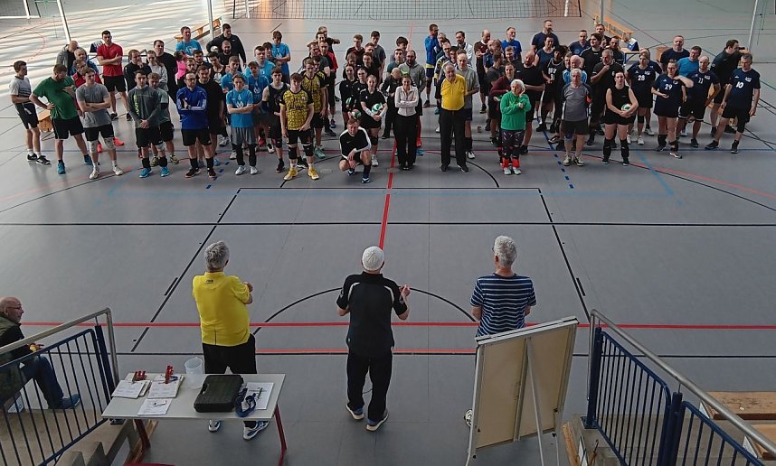 28. Fr&uuml;hjahrshallenturnier der Volleyballer