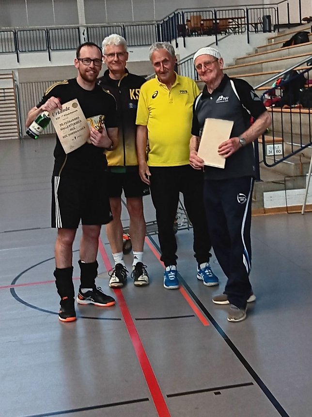 28. Fr&uuml;hjahrshallenturnier der Volleyballer