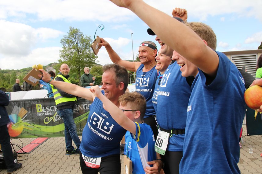 Auf der Zielgerade beim 11. Harztorlauf