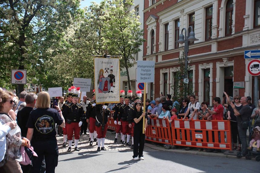 Internationale Bergparade in Sangerhausen 