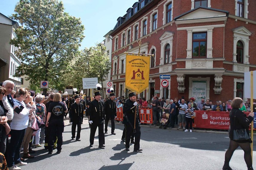 Internationale Bergparade in Sangerhausen 