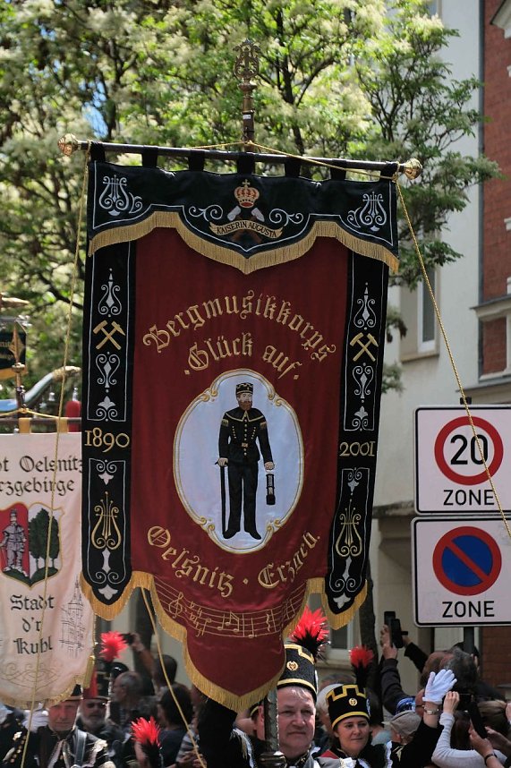 Internationale Bergparade in Sangerhausen 