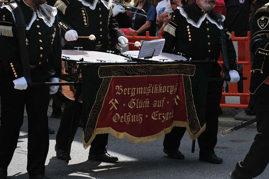 Internationale Bergparade in Sangerhausen 