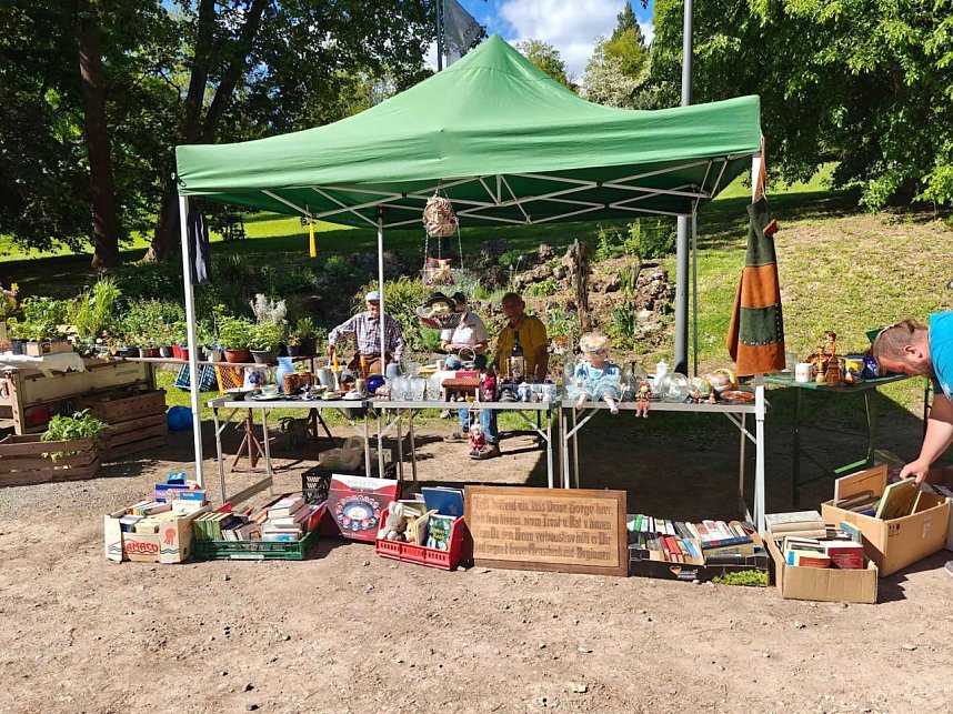 Peter Blei unterwegs am Muttertag in Nordhausen