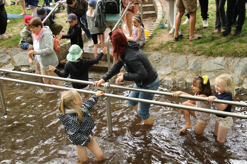 Anwassern im Stadtpark