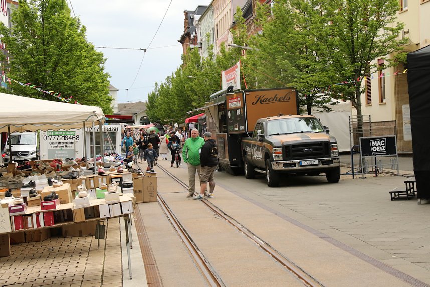 Start des Bahnhofsfestes in Nordhausen
