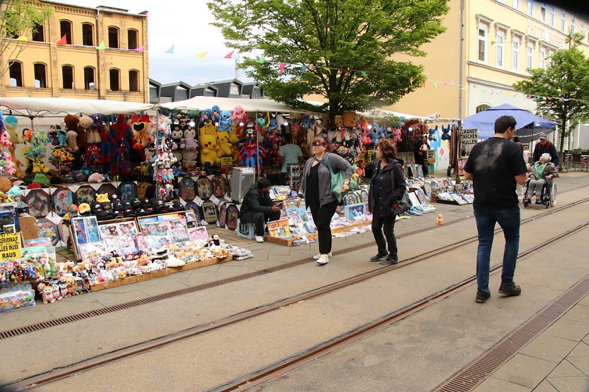 Start des Bahnhofsfestes in Nordhausen