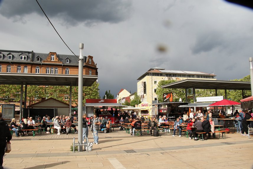 Start des Bahnhofsfestes in Nordhausen