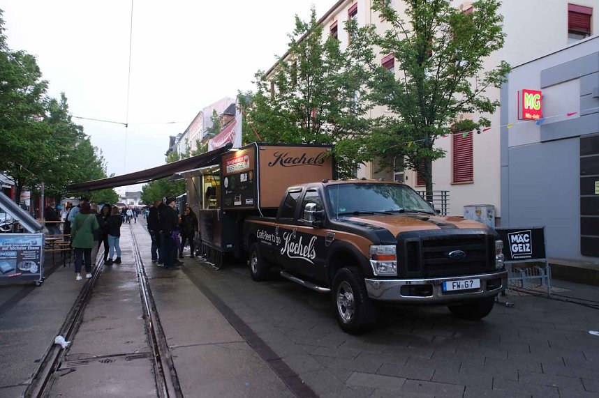 Peter Blei unterwegs auf dem Bahnhofsfest in Nordhausen