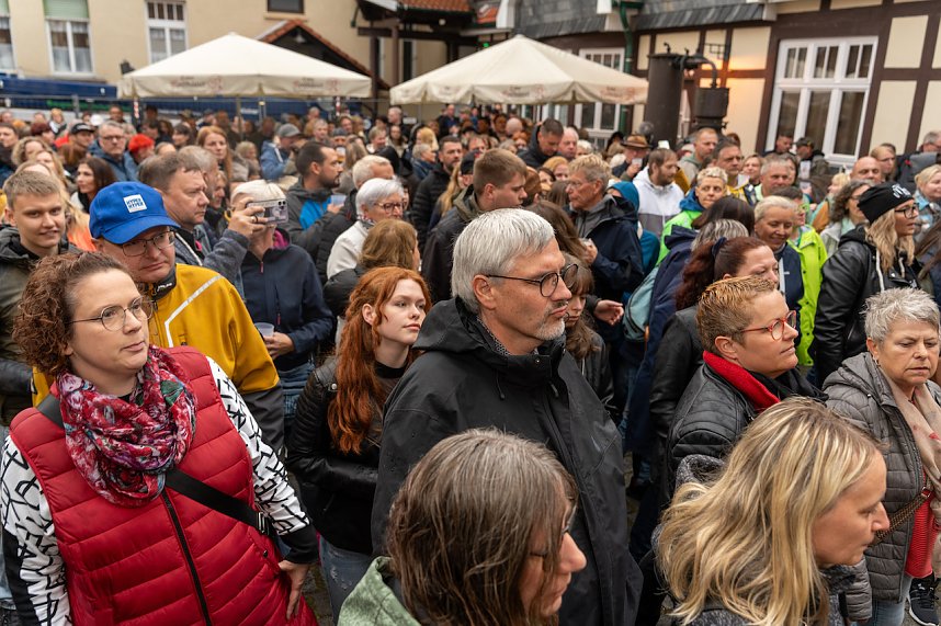 Die Kultband EMMA rockt den Innenhof der Tradi