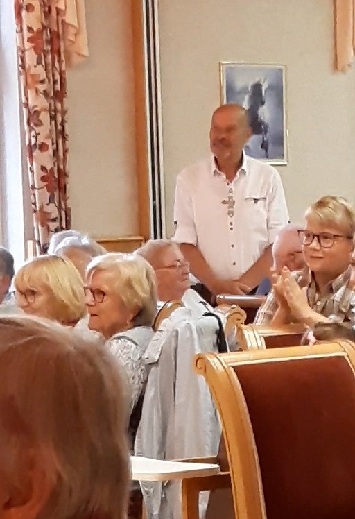 Drei Stunden Musik und Freude mit Willy Lempfrecher