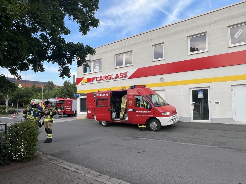 Gefahrenguteinsatz in Nordhausen