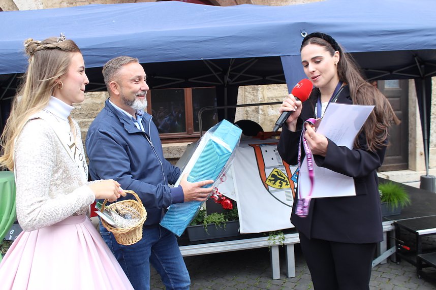 Empfang der Europacup-Siegerinnen in Bad Langensalza