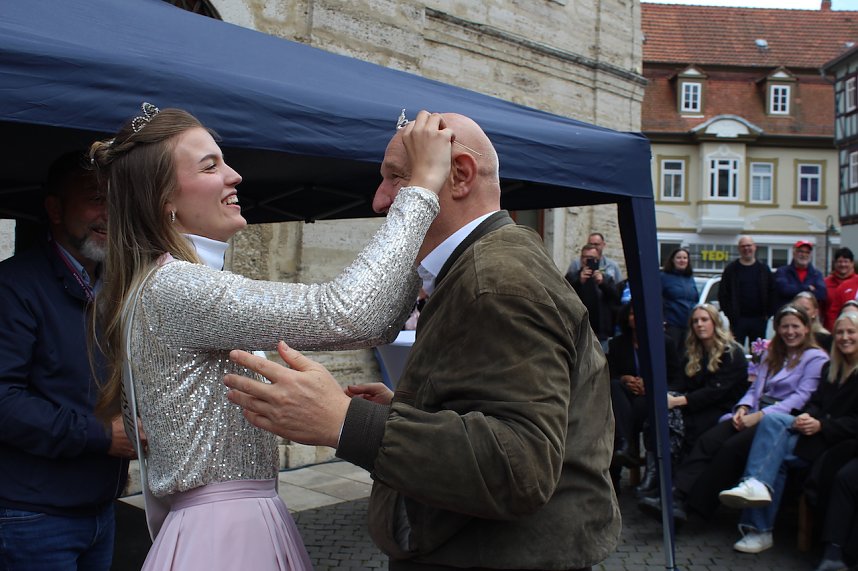 Empfang der Europacup-Siegerinnen in Bad Langensalza