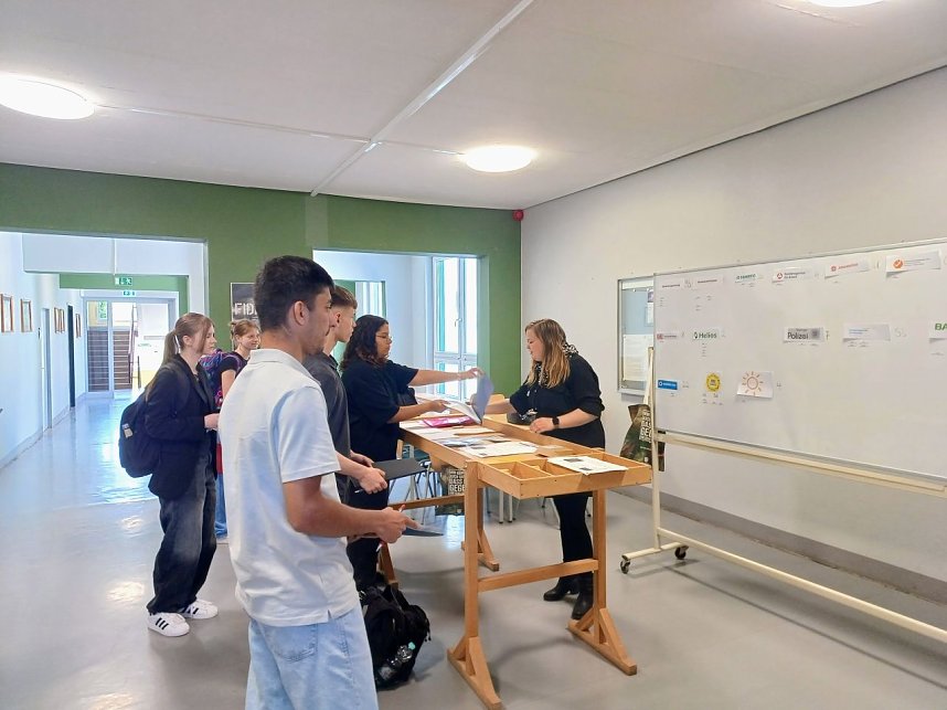 Planspiel Berufe an der Regelschule Ellrich