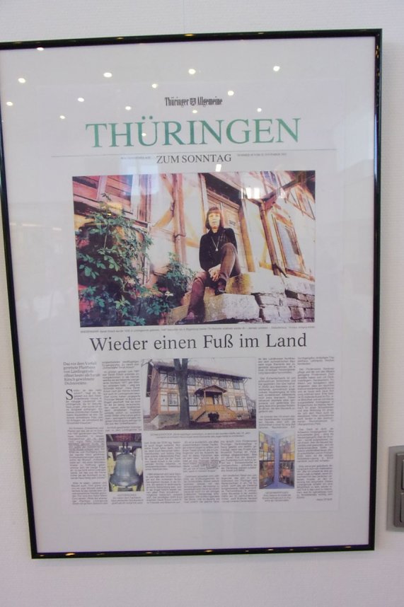 Zum 90. Geburtstag - Neue Ausstellung in der Sparkasse erinnert an Sarah Kirsch