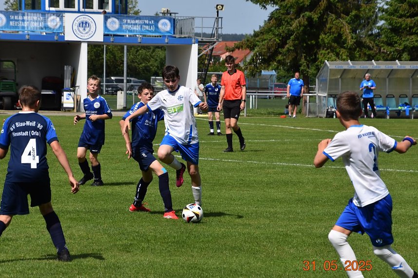 Wackers D2 gegen den SV Blau-Wei&szlig; 90