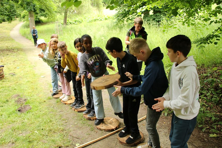 Waldjugendspiele 2025 im Park Hohenrode