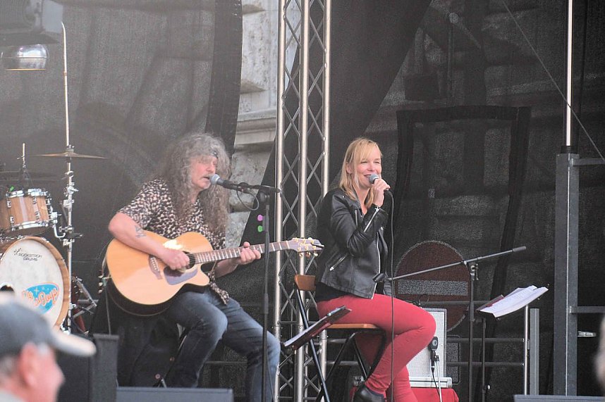 Peter Blei beim "WGT" in Leipzig