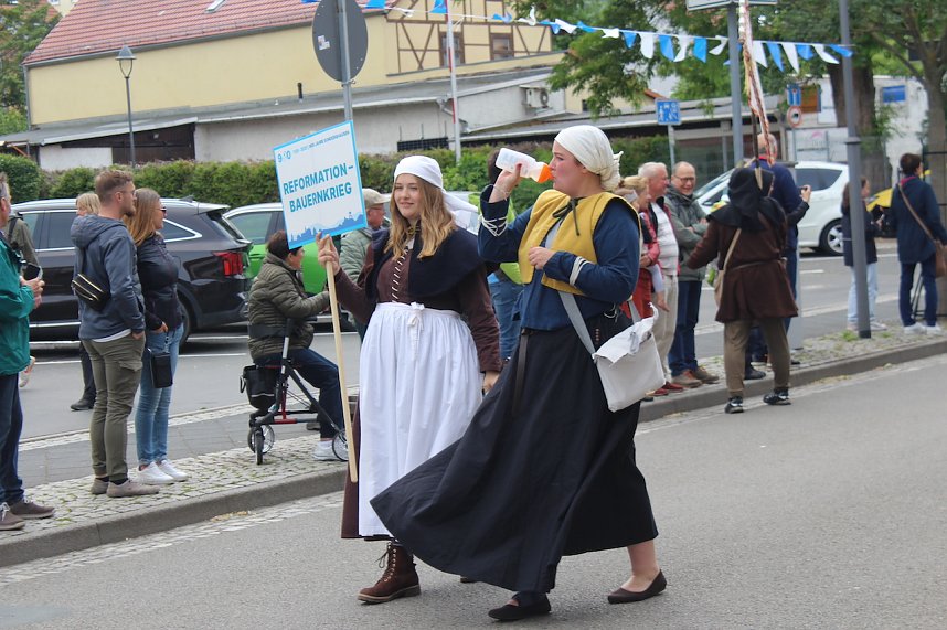 Festumzug zum 900. Geburtstag Sondershausens