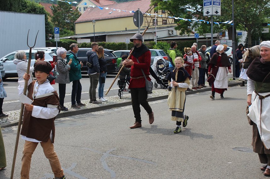 Festumzug zum 900. Geburtstag Sondershausens