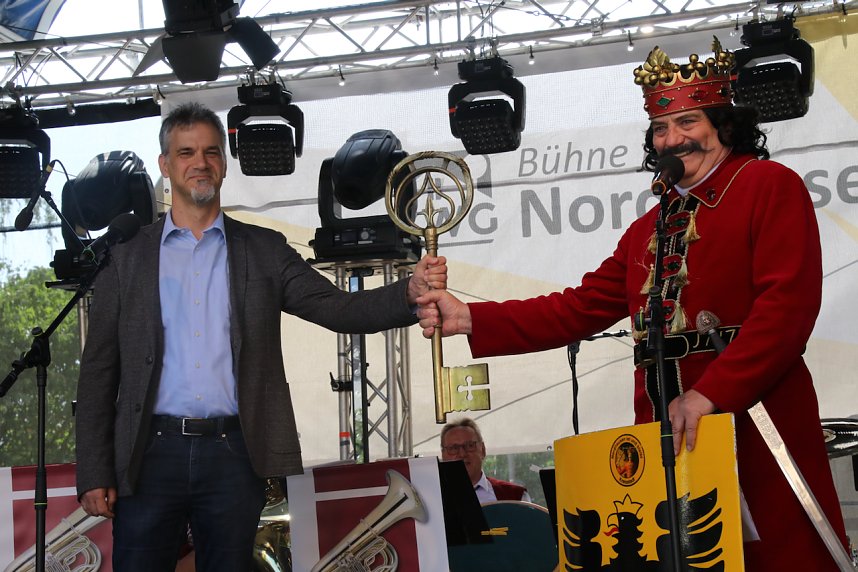 Er&ouml;ffnung des 55. Nordh&auml;user Rolandsfestes