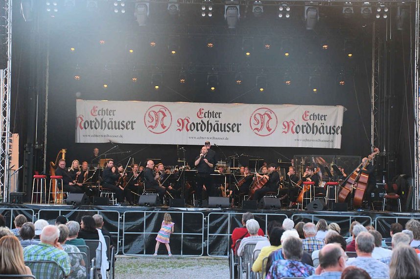 Peter Blei unterwegs auf dem Rolandsfest