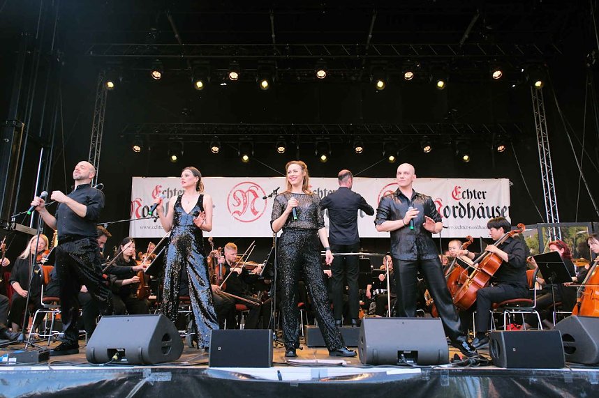 Peter Blei unterwegs auf dem Rolandsfest