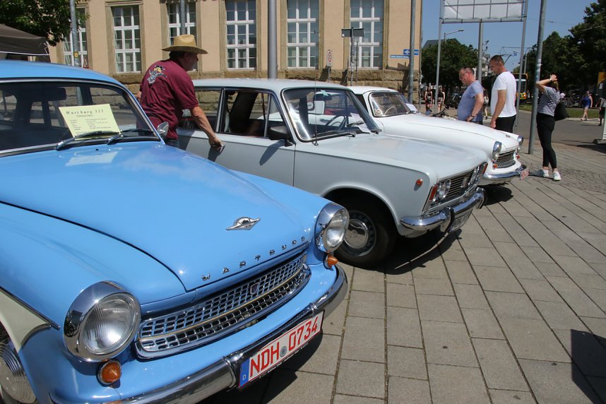 Schienencorso der Nordh&auml;user Stra&szlig;enbahn zum 55. Rolandsfest