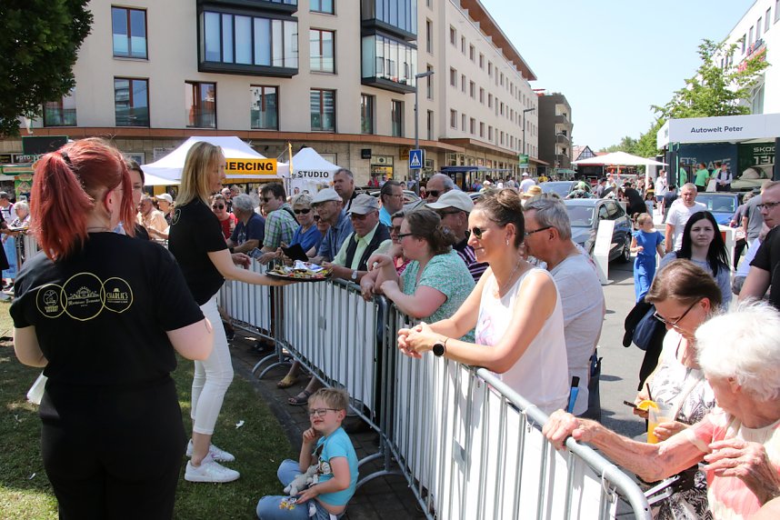 Schienencorso der Nordh&auml;user Stra&szlig;enbahn zum 55. Rolandsfest