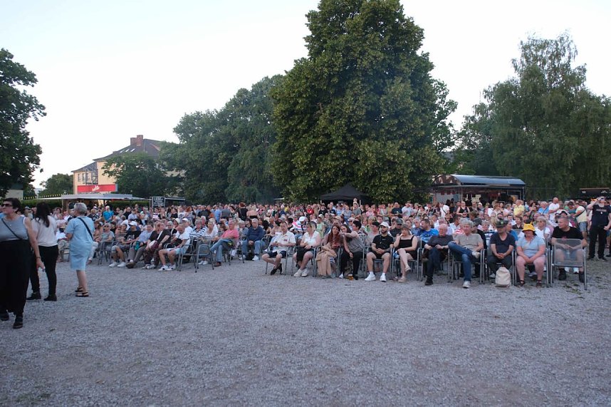 Peter Blei unterwegs auf dem Rolandsfest