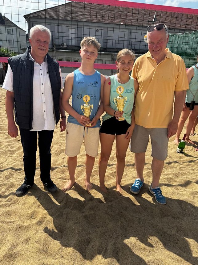 Erfolgreicher 16. Stadtwerke-Beachvolleyballcup