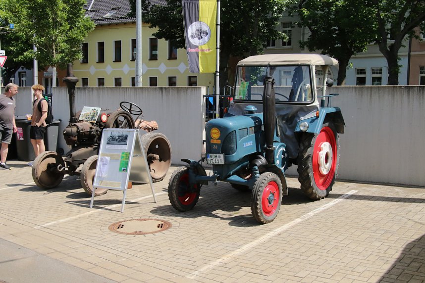 125 Jahre Stra&szlig;enbahn Nordhausen - Geburtstagsfeier im Depot