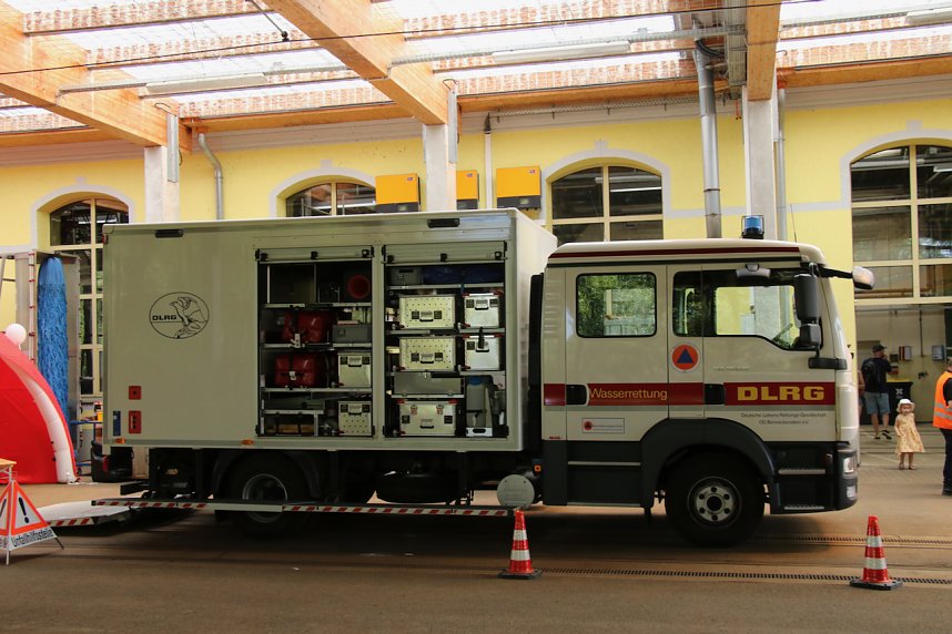 125 Jahre Stra&szlig;enbahn Nordhausen - Geburtstagsfeier im Depot