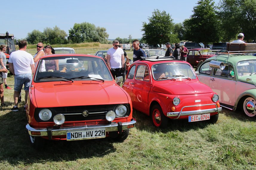 Oldtimertreff des MC Roland auf dem Scheunenhof