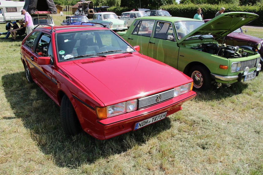 Oldtimertreff des MC Roland auf dem Scheunenhof